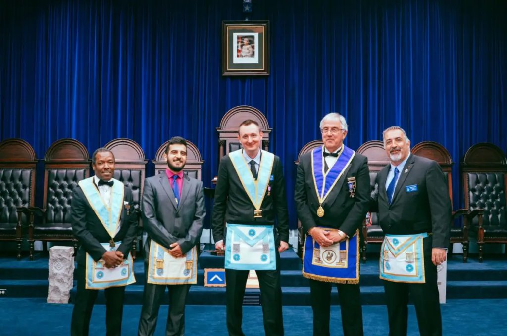 Ceremonial Officers in Full Regalia